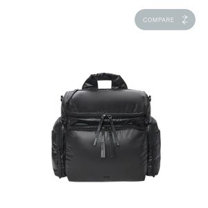 Never been worn Caraa baby bag nylon medium in black